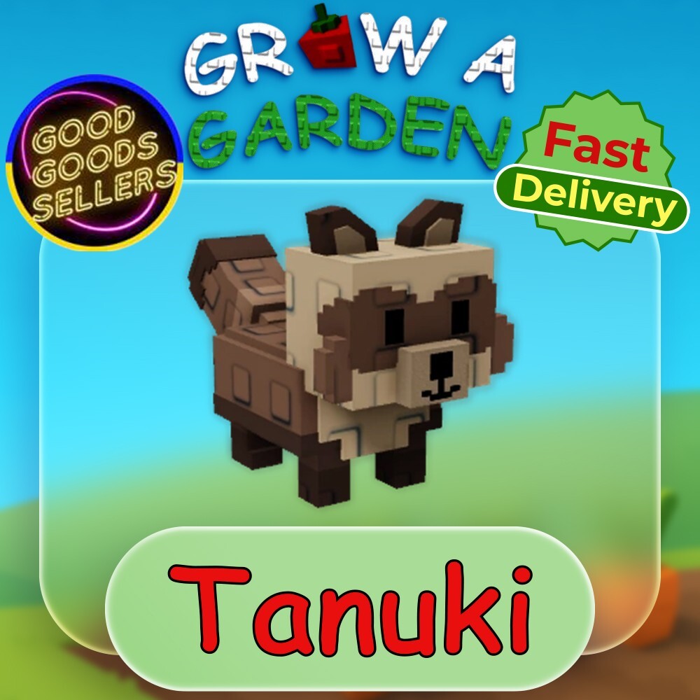 Tanuki | Grow A Garden | Fast Delivery